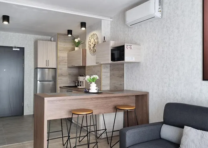 Q Pl 2 Lub 3 Pokojowe Klimatyzowane Przy Manufakturze Z Garazem Gratis, Fv Apartamento *