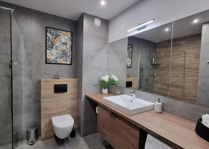 Q Pl 2 Lub 3 Pokojowe Klimatyzowane Przy Manufakturze Z Garazem Gratis, Fv